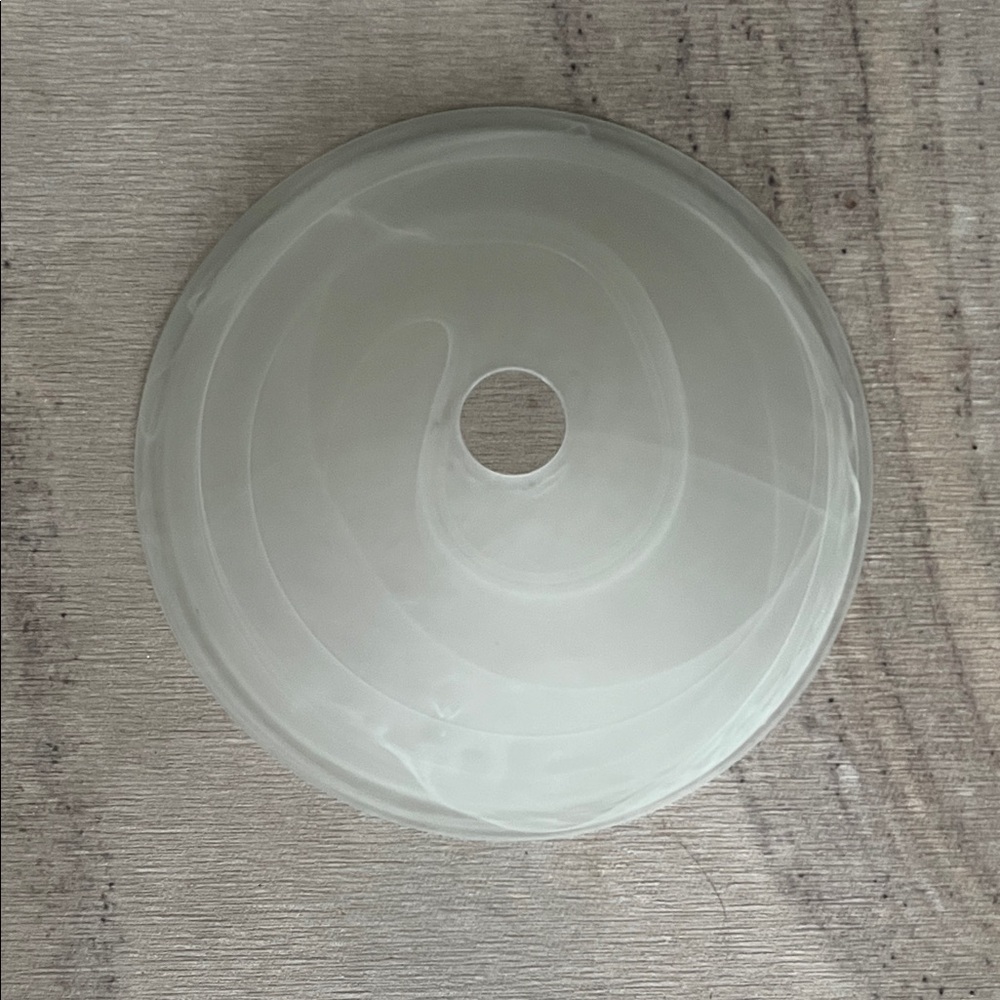Round Frosted Glass Light Shade